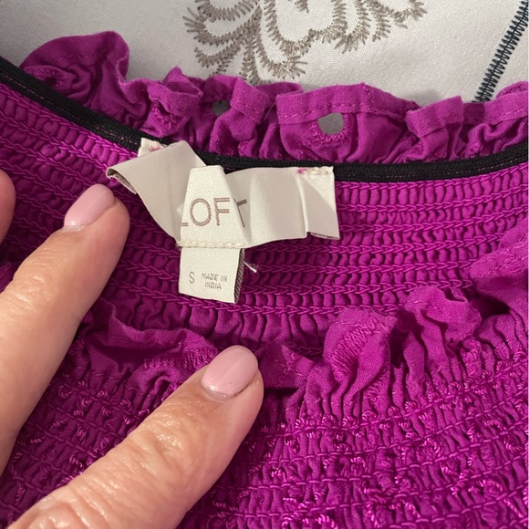 Loft eyelet top in size small - Picture 6 of 7